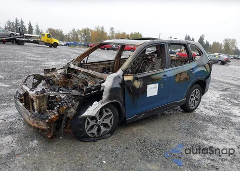 2020 Subaru Forester Premium из США, поврежденный, VIN JF2SKAJC8LH416306